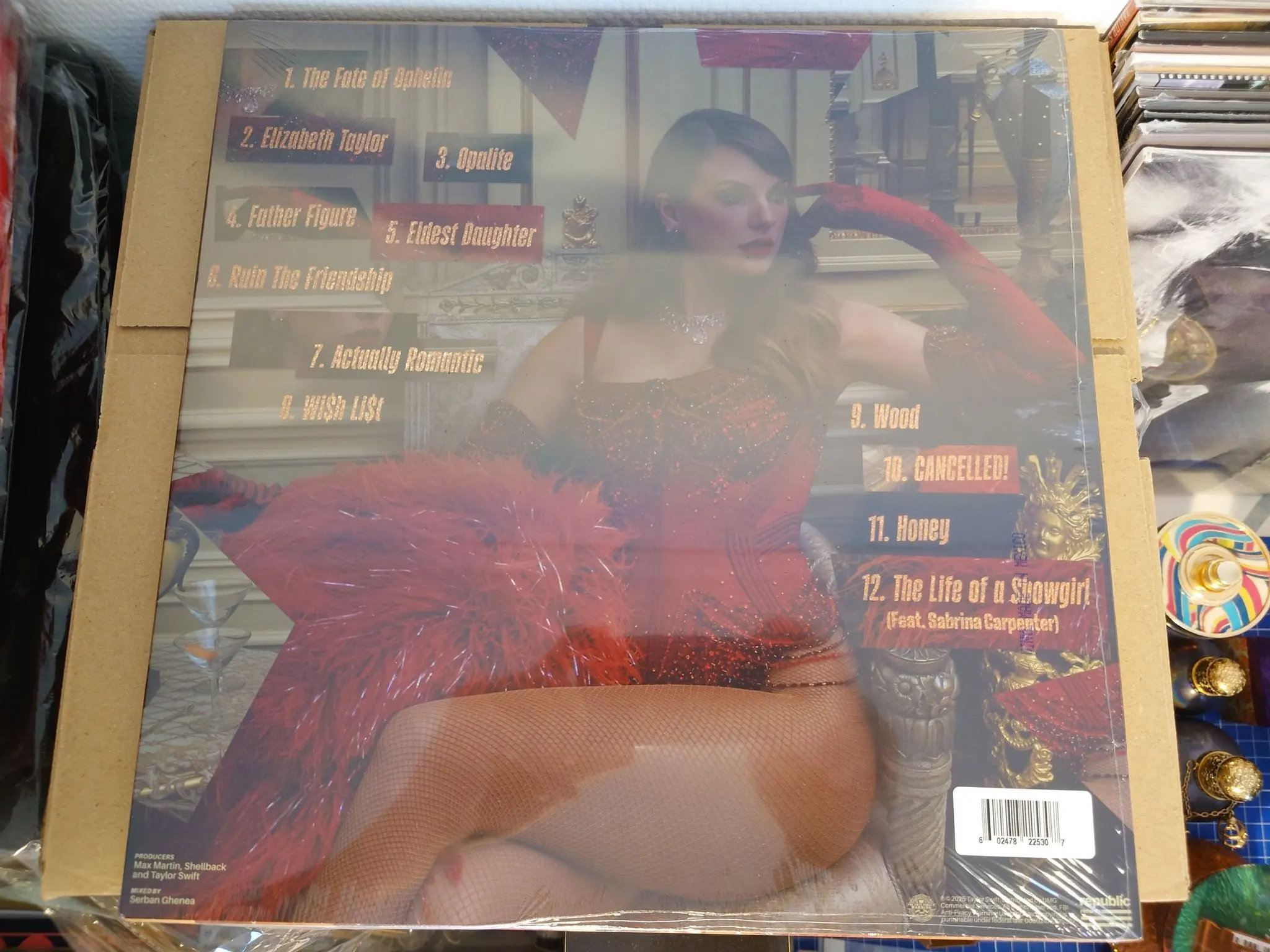 Taylor Swift - Life of a Showgirl: Baby That's Show Business Edition begagnad vinyl online