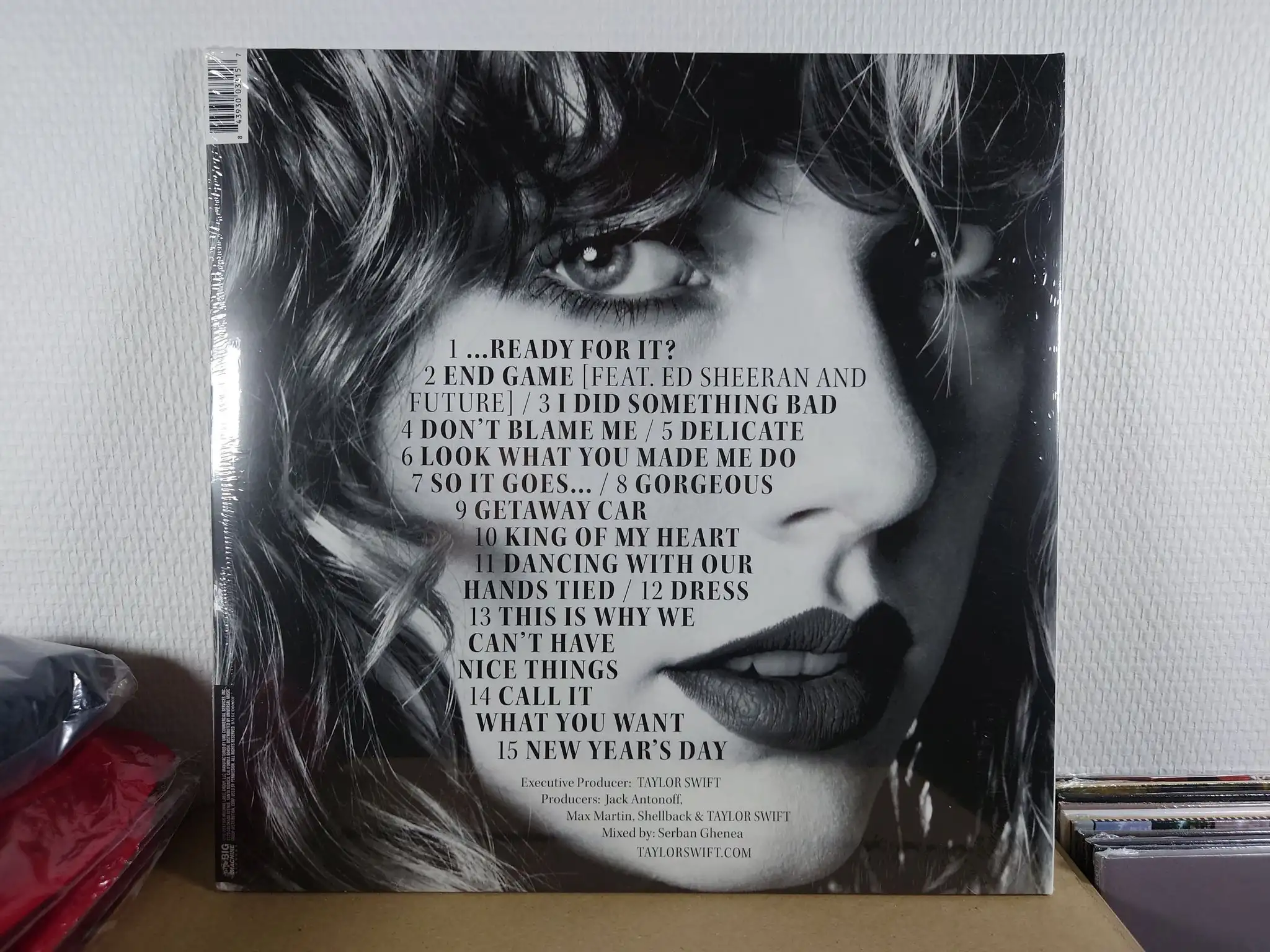 Taylor Swift, Reputation, Vinyl 12", oöppnad #2 begagnad vinyl online