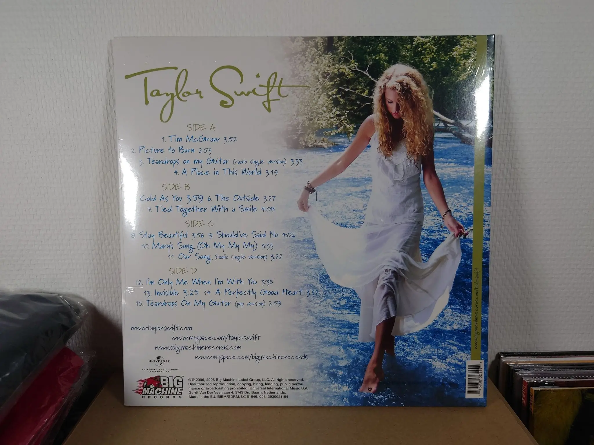Taylor Swift 'Taylor Swift' 12" Vinyl 2016 EU begagnad vinyl online