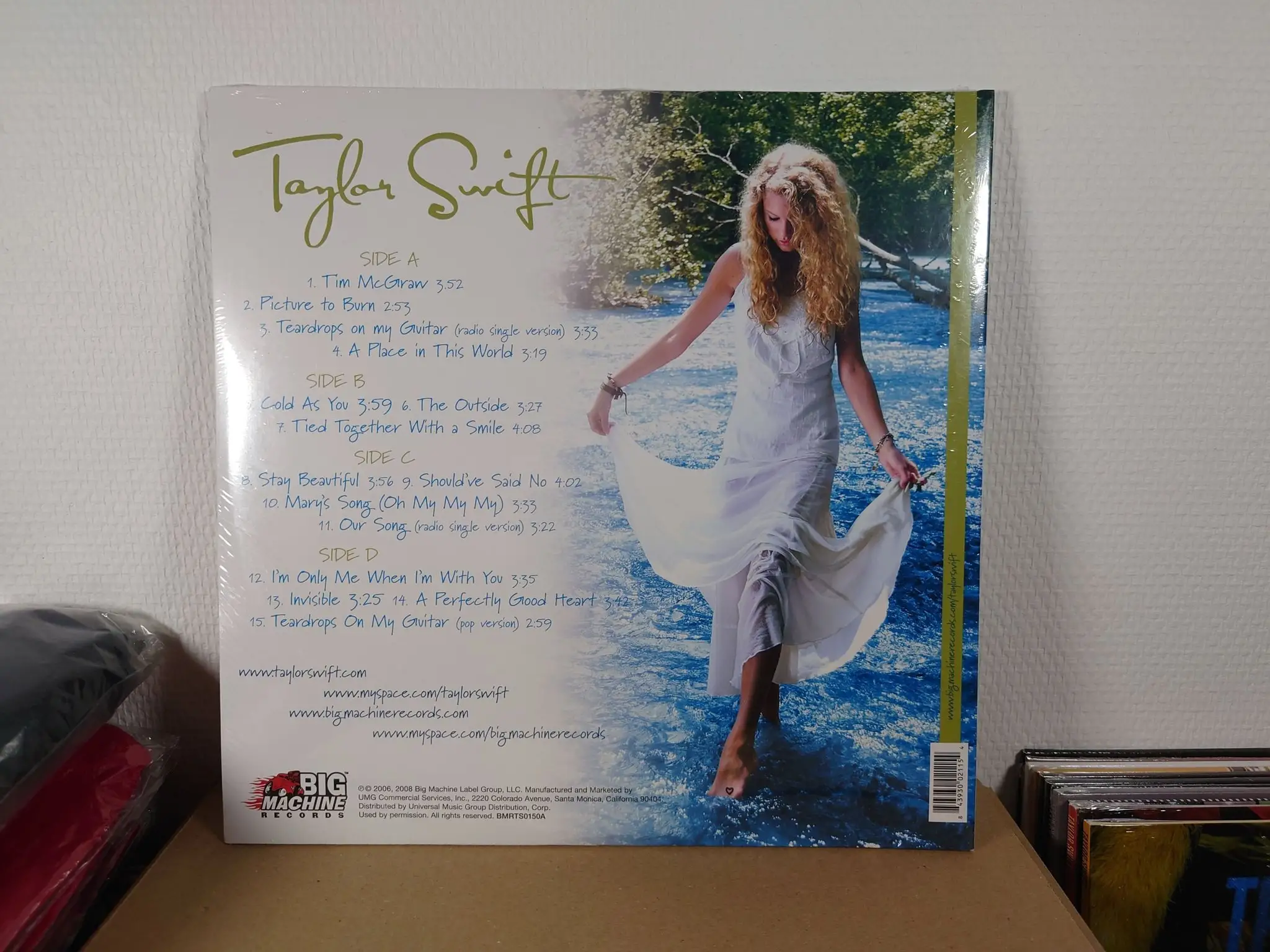 Taylor Swift 'Taylor Swift' 12" Vinyl 2016 US begagnad vinyl online