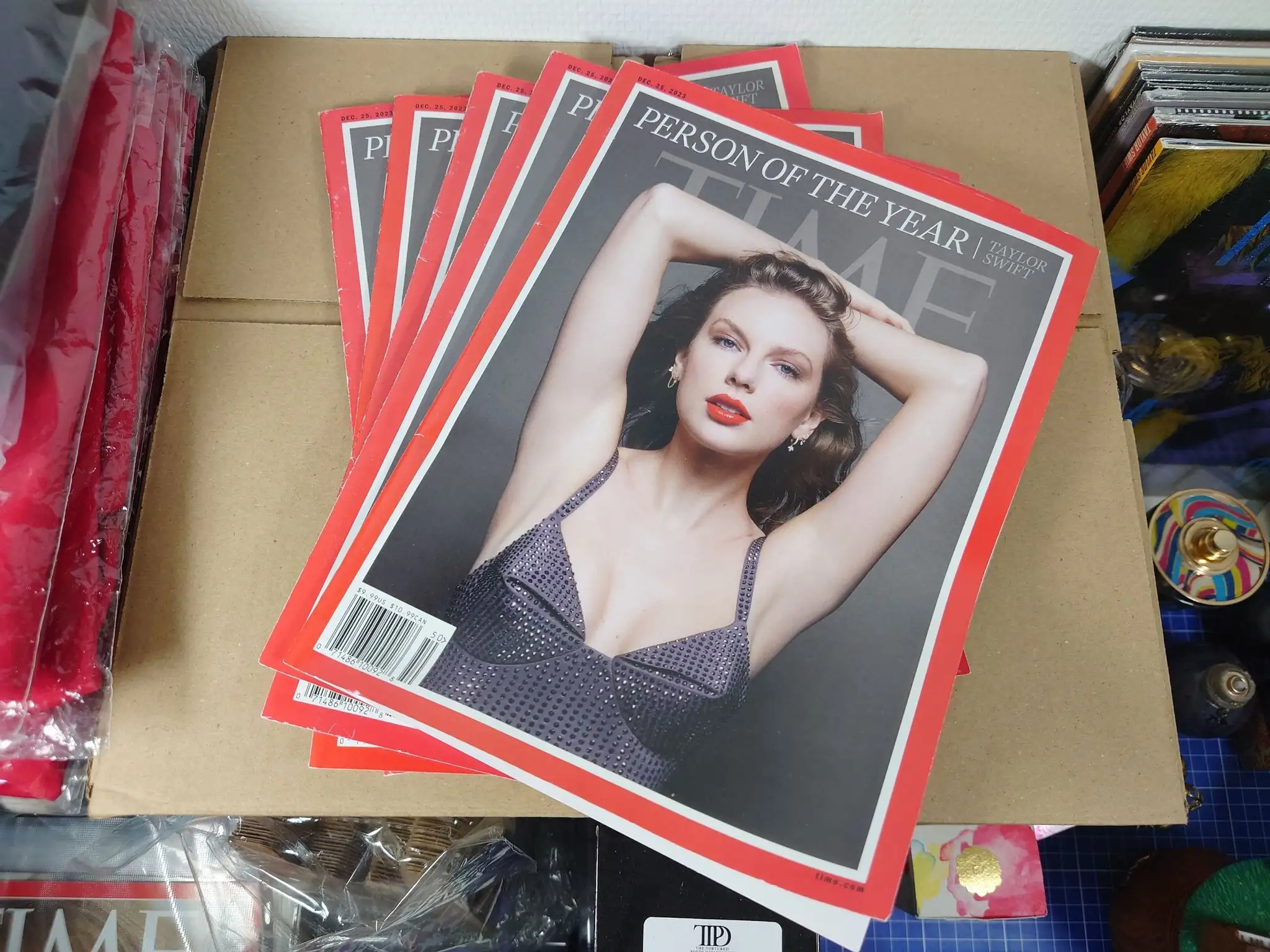 Time Magazine, Person of the Year, Taylor Swift, 2023 vinylskiva till salu