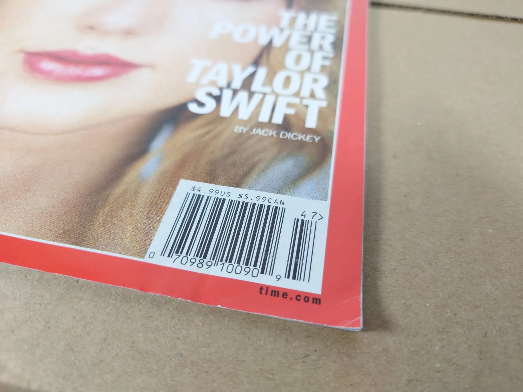 TIME Magazine Taylor Swift November 2014 begagnad vinyl online