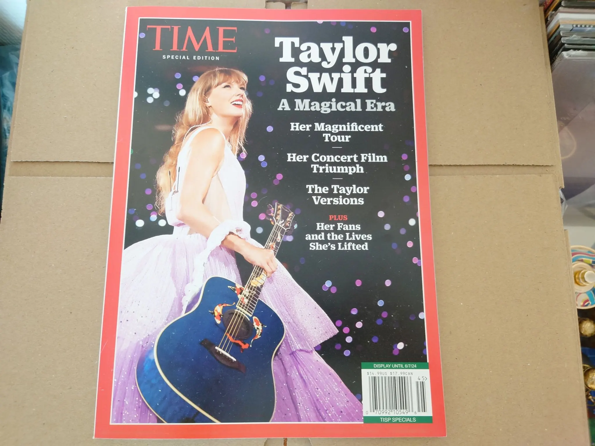 TIME Taylor Swift Special Edition Magazine vinylskiva till salu