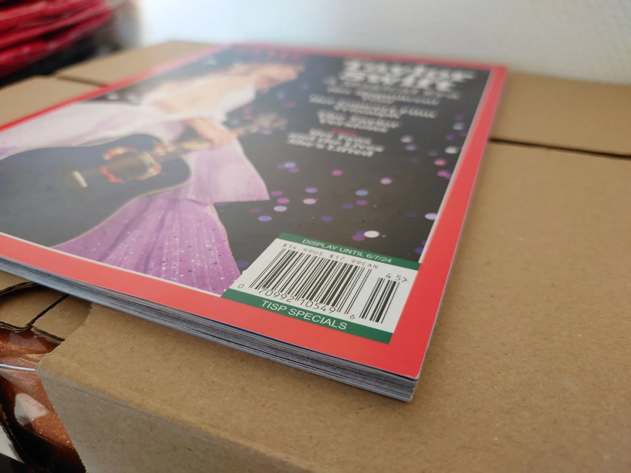 TIME Taylor Swift Special Edition Magazine begagnad vinyl online