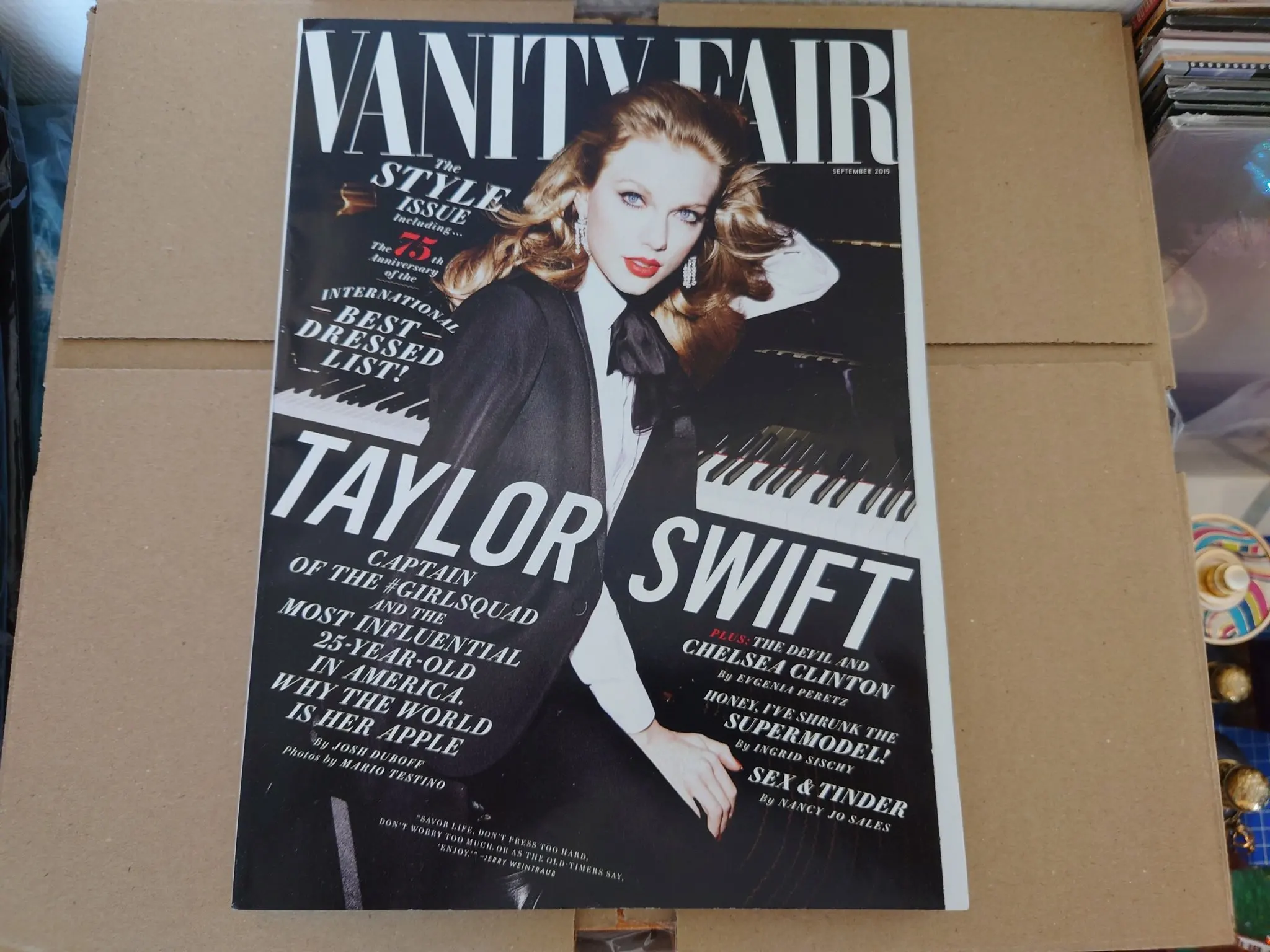 Vanity Fair, Taylor Swift, September 2015 vinylskiva till salu