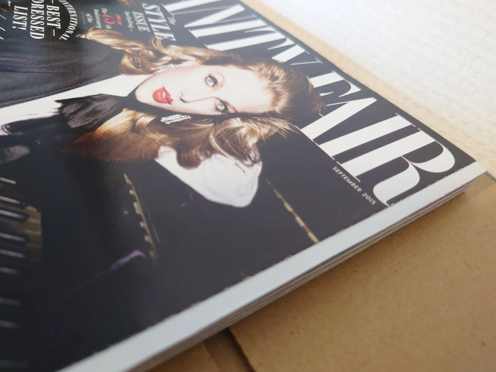 Vanity Fair, Taylor Swift, September 2015 begagnad vinyl online
